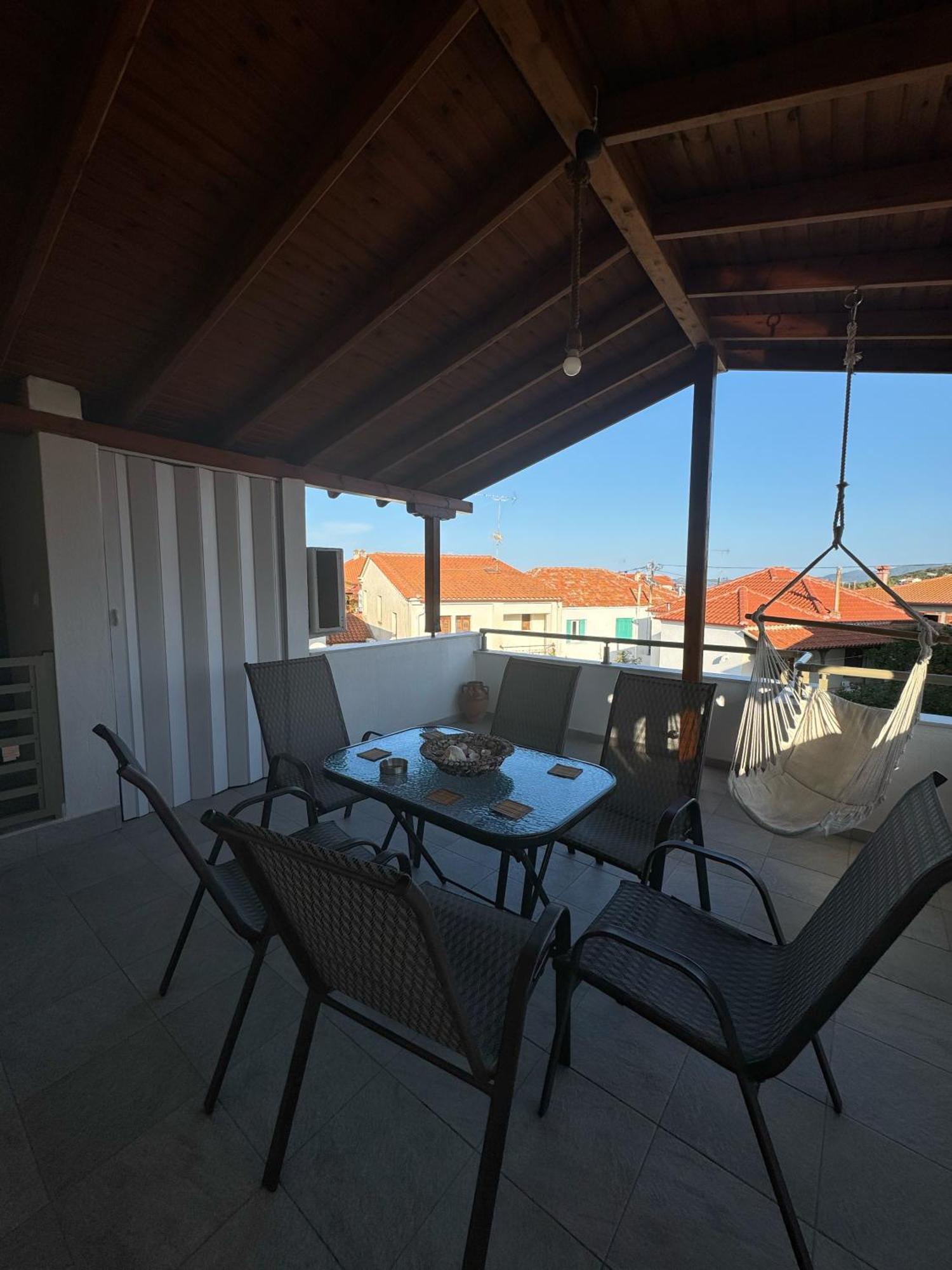 Private Modern Apartment Néa Róda Kültér fotó